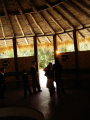 Interior del templo de reunión de las actualidades comunidades.