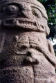 Estatua en el Parque Arqueológico de San Agustín Huila. Foto de Edward Bermúdez.